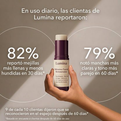 Lumina — El Bálsamo #1 Para Cara Deflactada y Cansada